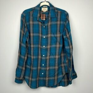 Denim & Supply Ralph Lauren plaid light weight women’s medium button down top